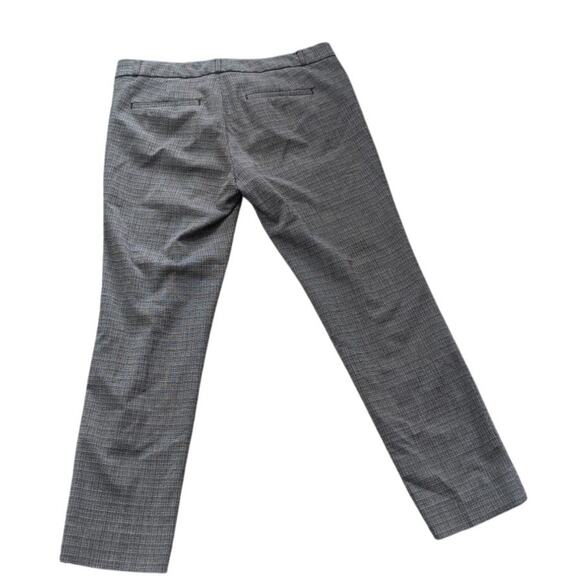 Banana Republic Gray Checkered Trousers | Women’s Size 8 | Classic Work Pants - Picture 3 of 3